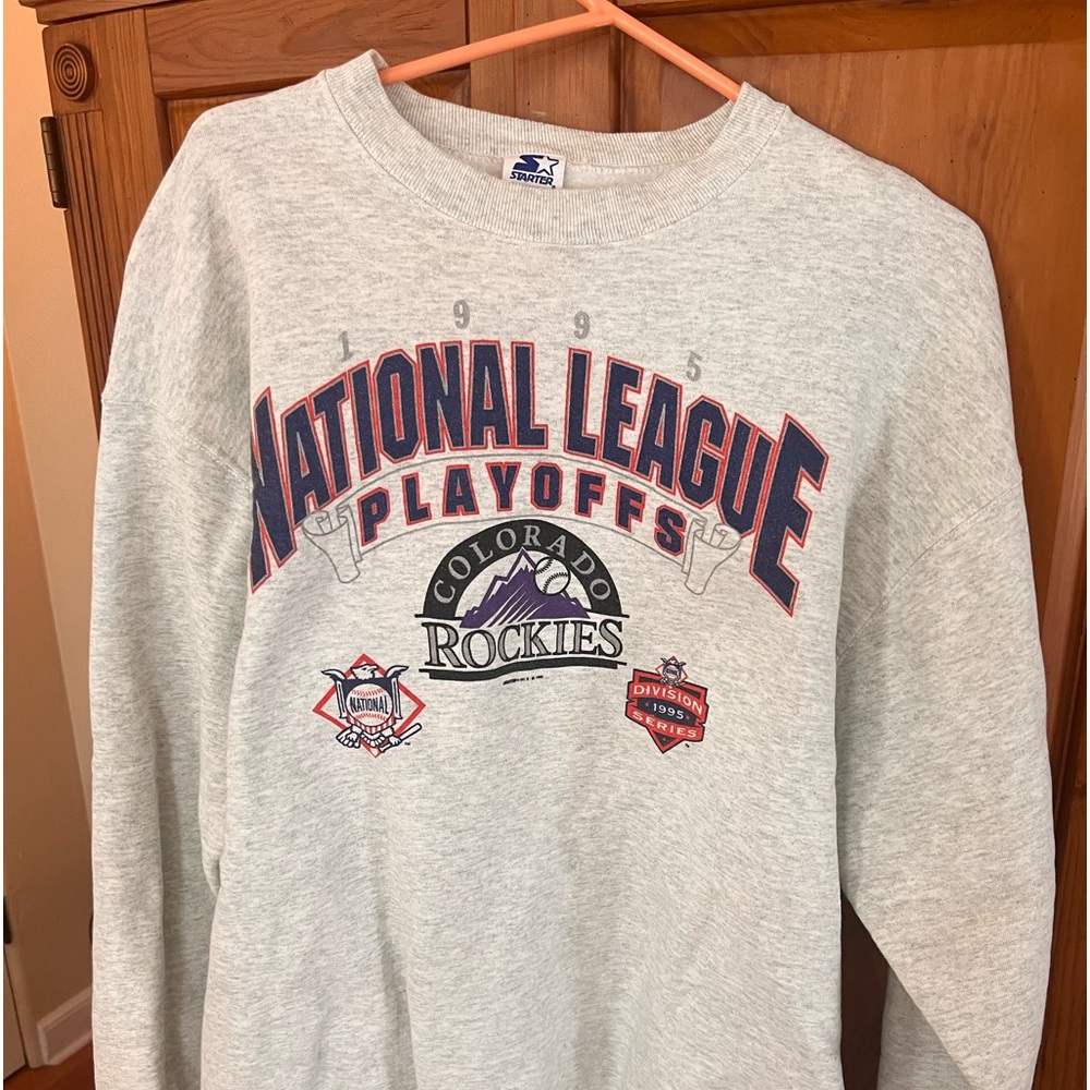 Colorado Rockies 1995 National League Playoffs XL Sweatshirt in great condition